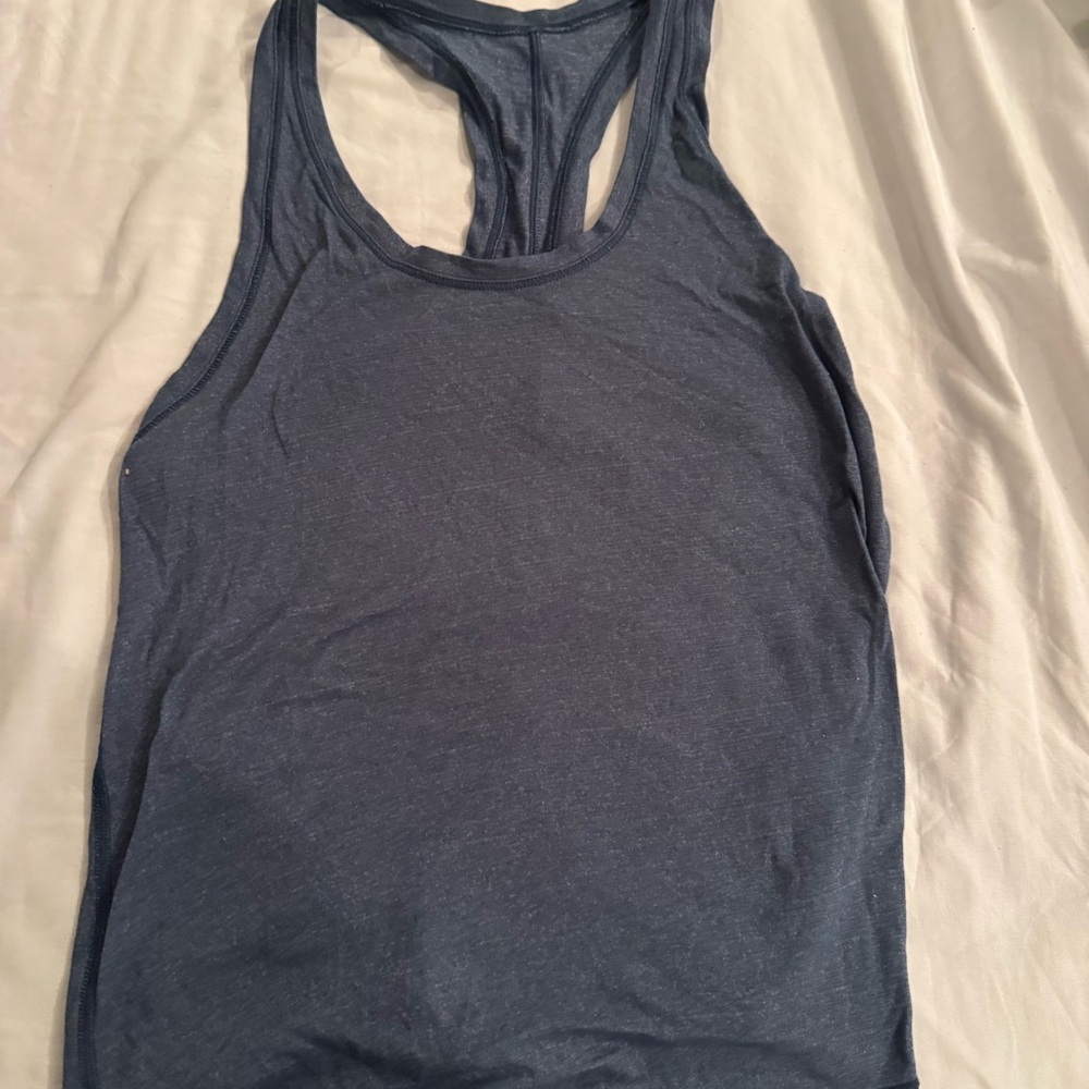 Teal Lululemon tank top